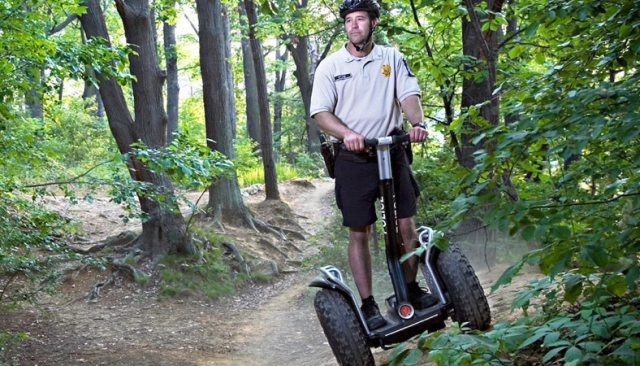  Segway por el bosque
